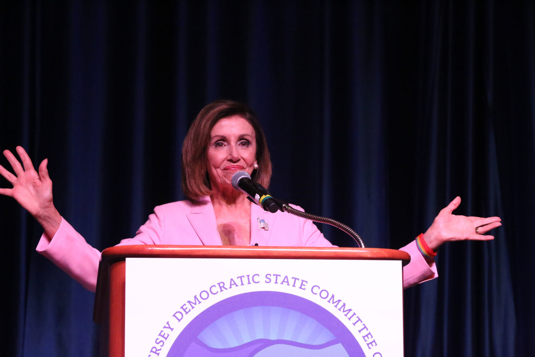 Nancy Pelosi in Atlantic City